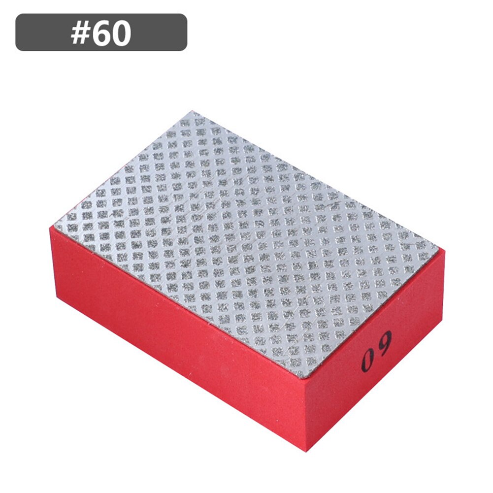 Diamond Hand Pads Polishing Tool Abrasive Pad Glass Quartz Concrete Kitchen Mildew Cleaning Sanding Block