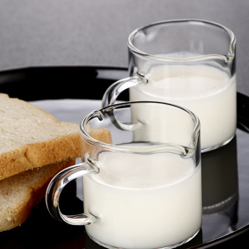 Taza de vidrio transparente de borosilicato alto, taza de cristal para café, té, zumo, leche, copa de vidrio para vino