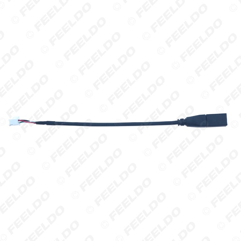 FEELDO Car 16pin Android Wire Harness Power Cable With Canbus For Toyota RAV4(13~15)/C-HR/Highlander/Levin/Corolla/Camry/Reiz