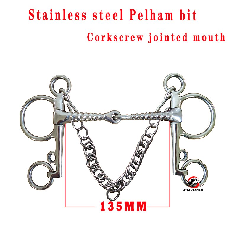edelstahl ring trense bit, water mund(SBT0916)