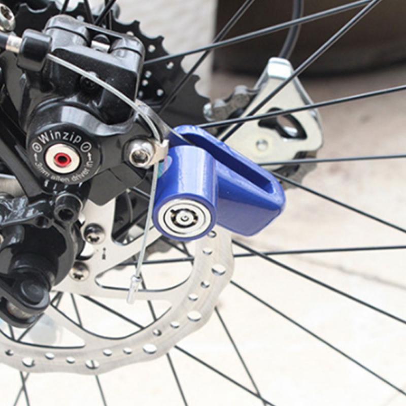 Bicycle Lock Security Anti Theft Bicycle Motorbike Bike Disc Brake Lock Theft Protection For Scooter Safety Bike Accessories