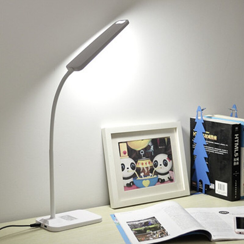 Led tafellamp bureau tafel licht led bureaulampen flexo flexibele lamp kantoor tafel licht bureaulamp led lamp tafel 3 kleuren schakelaar