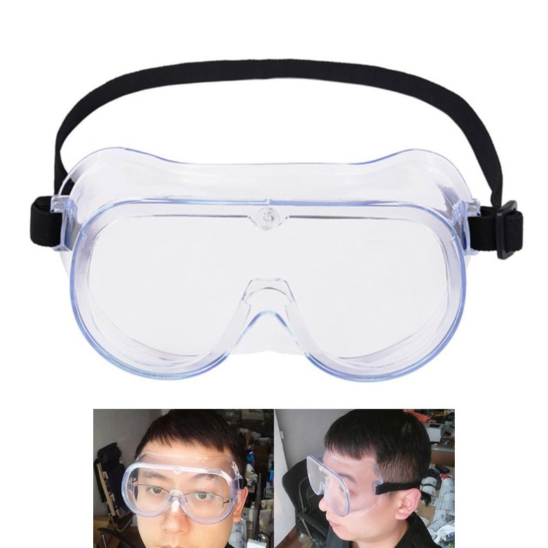 Anti Fog Fully Enclosed Splash-proof Goggles Lab Safety High Impact Resistance Crystal Clear Heavy Duty Industrial Strength Eye