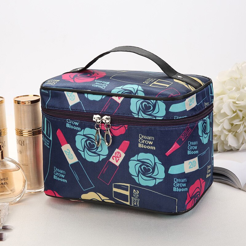 Bolsa Neceser multifuncional de viaje para cosméticos, bolsa de almacenamiento de gran capacidad, simple bolsa de limpieza y belleza impermeable, organizador de maquillaje: 08