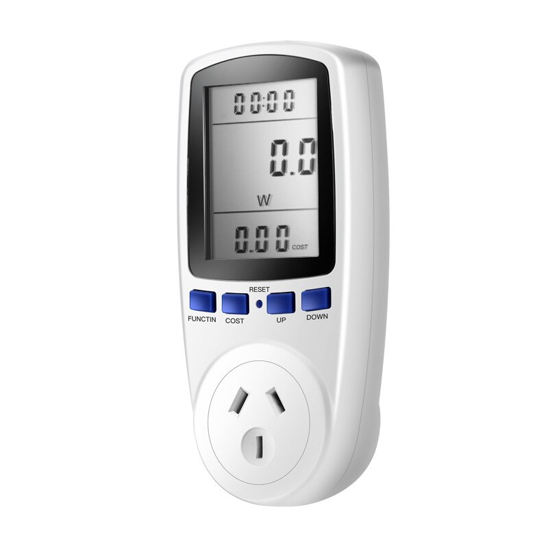 Vermogensmeter digitale wattmeter kwh watt monitor stopcontactanalysator elektrische meetinstrumenten eu br  ac 230v-250v 110v-130v