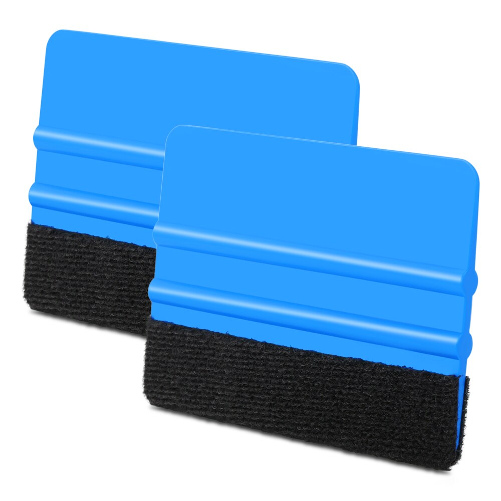 Auto sticker folie zachte vilt rand schraper gereedschap voor volkswagen vw golf  mk5 golf  mk3 polo 9n 6r 6n scirocco tiguan