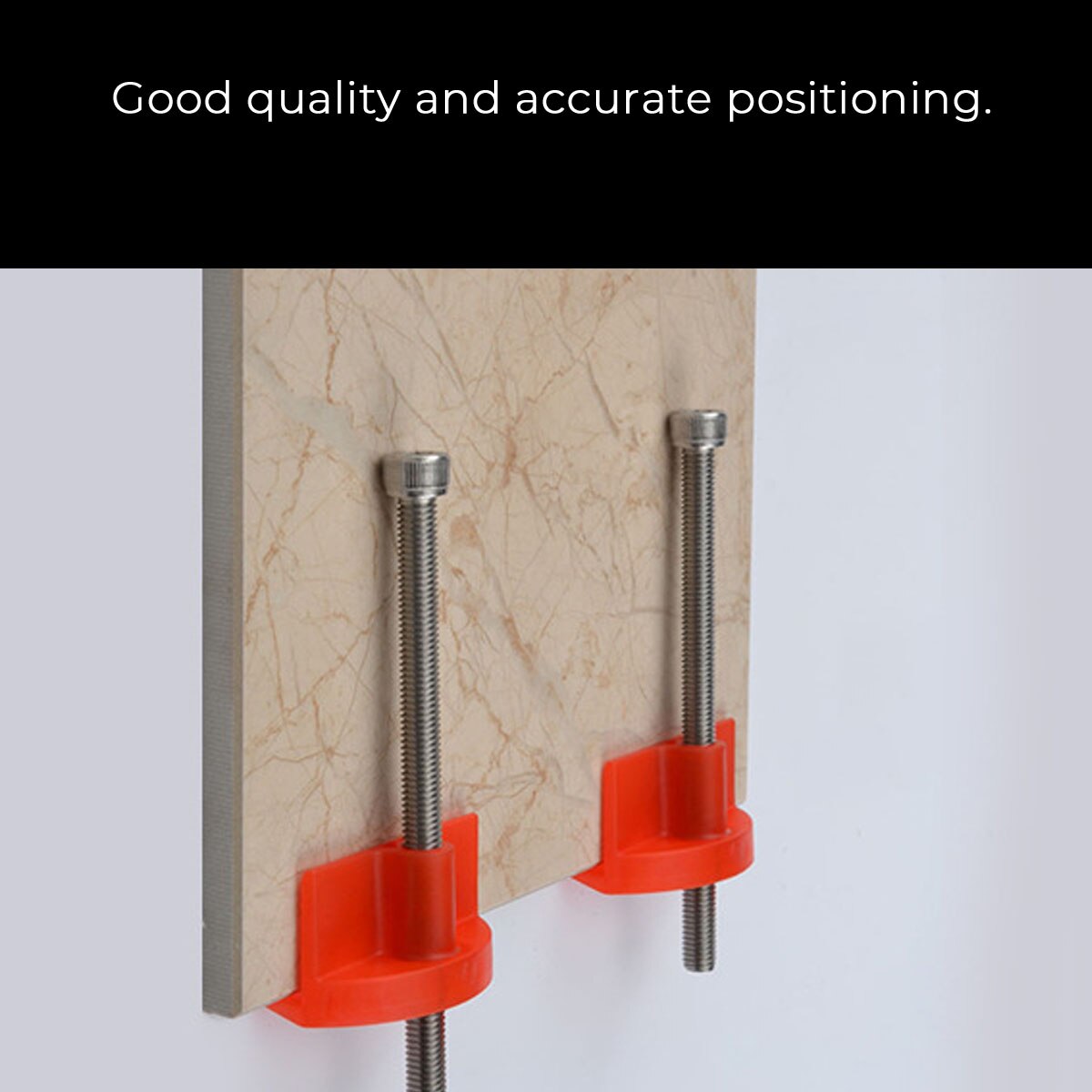 10pcs Manual tile Locator Wall Tiles regulator Height Adjustment Positioner Leveler Ceramic Fine Thread Rising Construction Tool