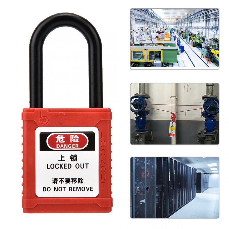 Engineering Safety Padlock Insulation Beam Lockout Tag Out Isolation Lock Anti-skid Line