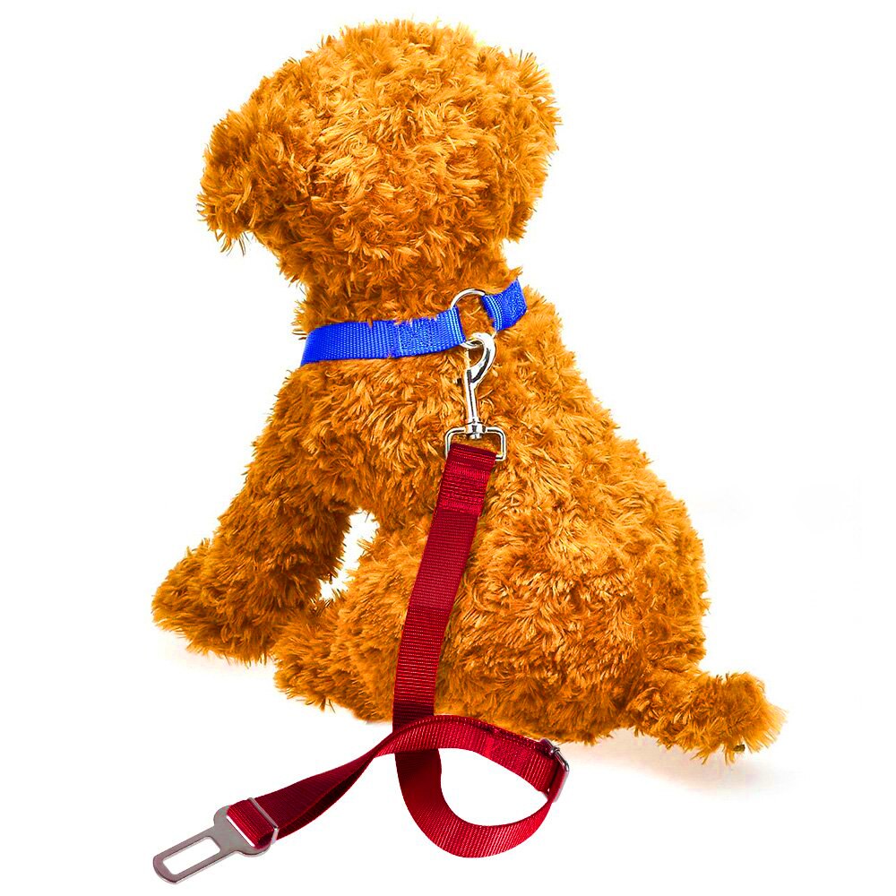 Verstelbare Pet Hond Kat Autogordel Veiligheid Leads Voertuig Veiligheidsgordel Harnas