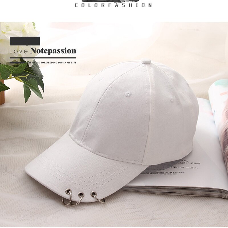 Sports Hat Adjustable Baseball Hat with ring Outdoor Sports Sun Cap for Women Men Snapback Hat NM434