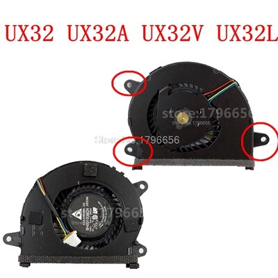 For Asus ZENBOOK UX32 UX32A UX32VD UX32V UX32LA UX32LN UX32L UX31E UX31A UX31L UX31LA UX21E UX21A VGA CPU Cooling Cooler Fan: UX32A UX32V UX32L