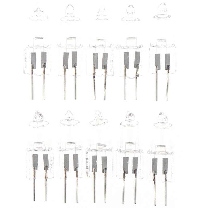 10 x halogeenlampen  g4 12v 20w stiftsockel stiftsockellamp 20 watt leuchtmittel