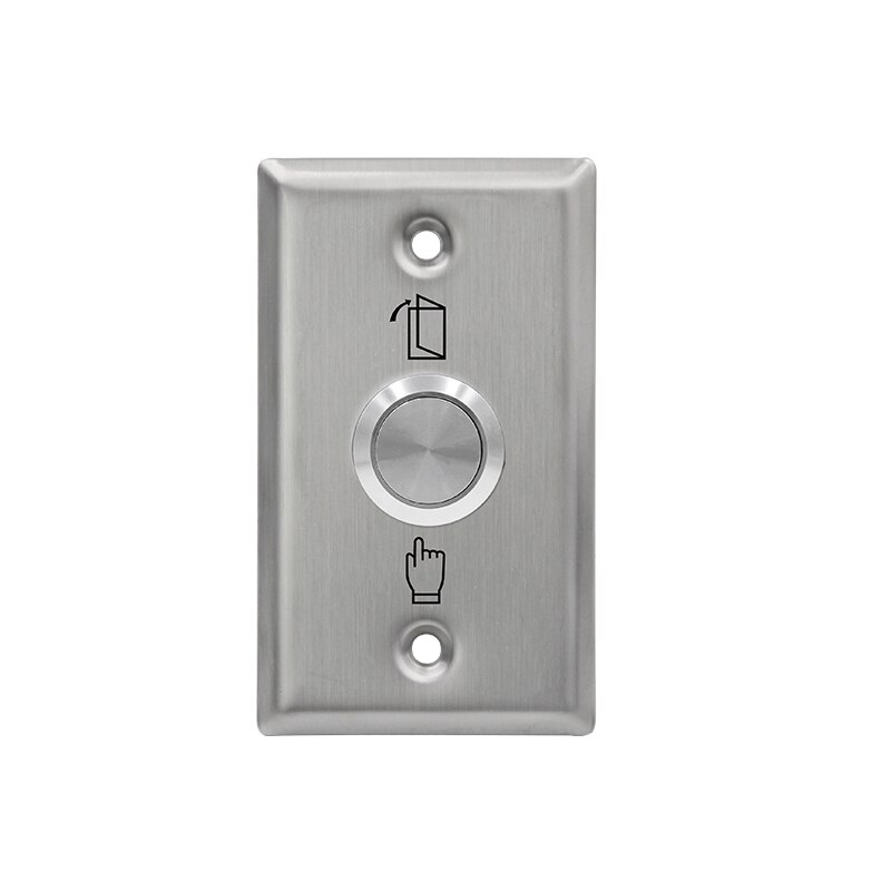 Stainless Steel Exit Button Push Switch IP67 Waterproof Exit Door Sensor Opener Release for Home Access Control Lock System