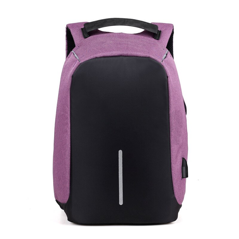 Adolescente zaini laptop Anti-furto smart zaino da viaggio Degli Studenti sacchetti di scuola mochila gris mujer Donne Degli Uomini USB Sacchetto di Ricarica: Set 4