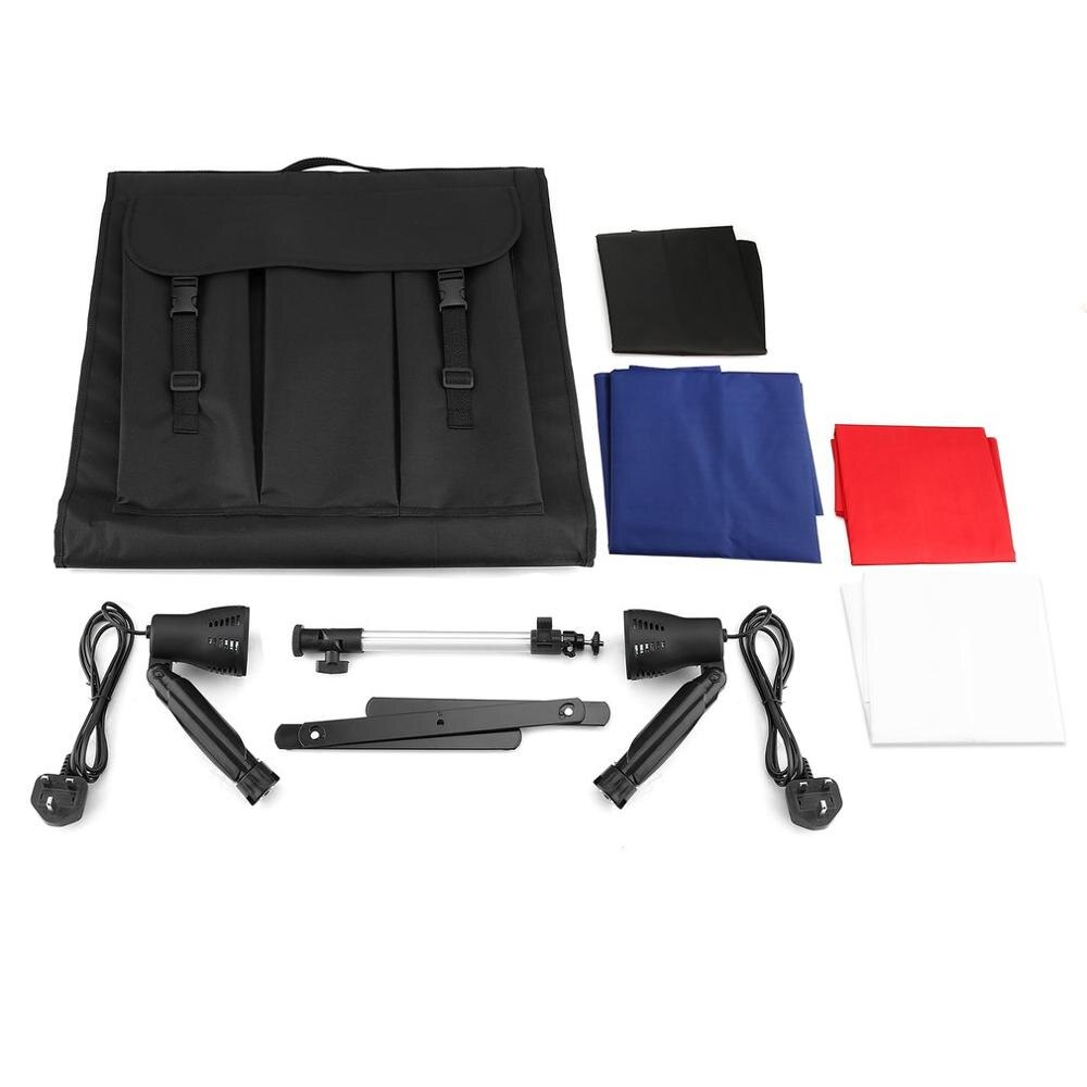 Portable Size 40cm Foldable Photography Camera Photo Studio Box Light Tent Set Box Set for Digital DSLR Camera: UK