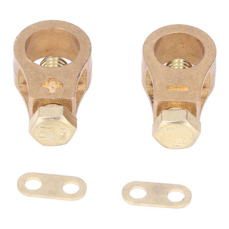 Battery Terminal Wire Clamp Electric Battery Connector Clamps Superior Conductivity Copper High Strength for Auto Accessories