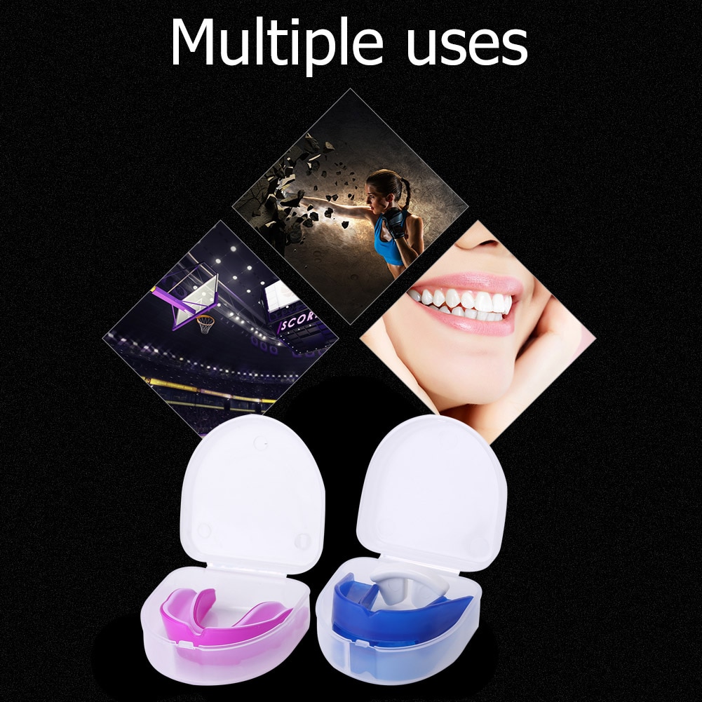 Clenching Sleep Aid Tools Health Oral Care Teeth Brace Boxing Sport Silicone Mouthguard Retainers Tooth Protector Mouth Guard