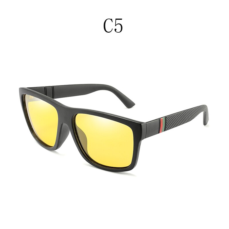 Polaroid Sonnenbrille Unisex Platz Vintage Sonnenbrille Berühmte Sunglases Polarisierte Sonnenbrille Oculos Feminino für Frauen Männer: 7-KP1055-C5