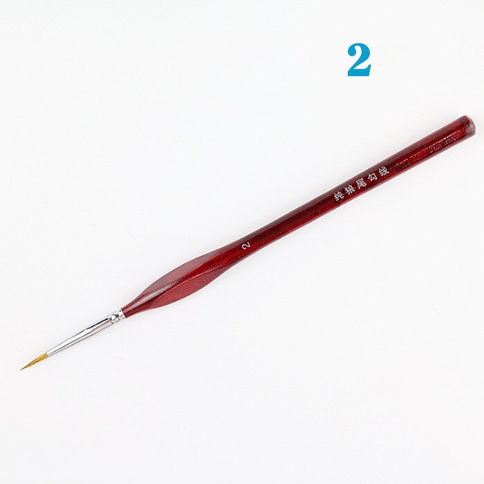 1Pcs Paint Brushes DIY Graffiti Brush Set for Artist Oil Scrubbing Brush Paint Stationery Supplies Nylon Hair Painting Brush: 1PC