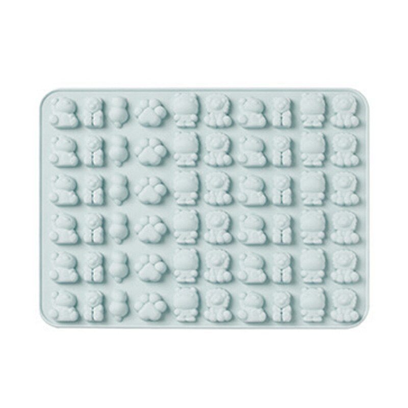 Molde de gomitas de silicona para cubitos de hielo, para hornear gelatina y dulces, resistente a altas temperaturas, DIY, molde para gelatina y hielo: 3