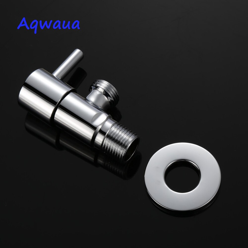 Aqwaua Water Regelklep Kraan Hoekstopkraan Messing Omstelling Wc Klep Controle Keuken Accessoires Massief Messing Verchroomd