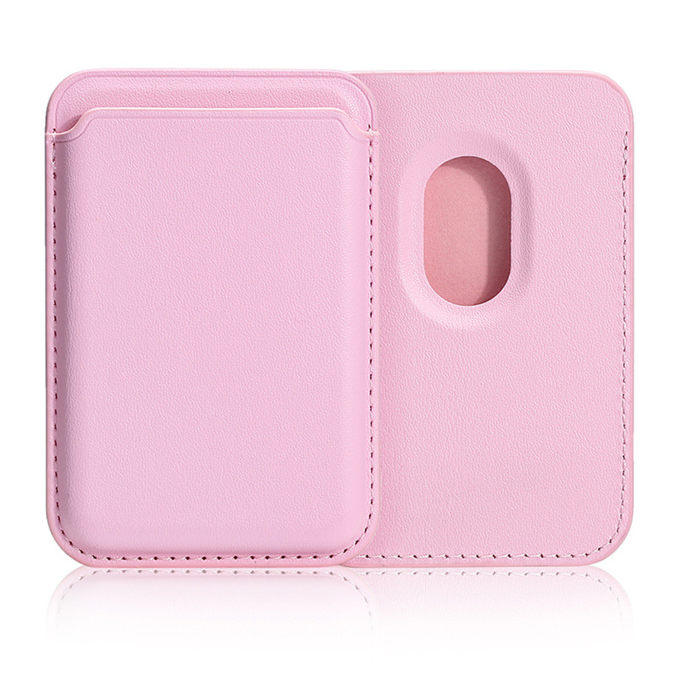 Leren Portemonnee Hoesje voor iPhone 15-19 Pro Max met MagSafe Kaarthouder: Citroengeel