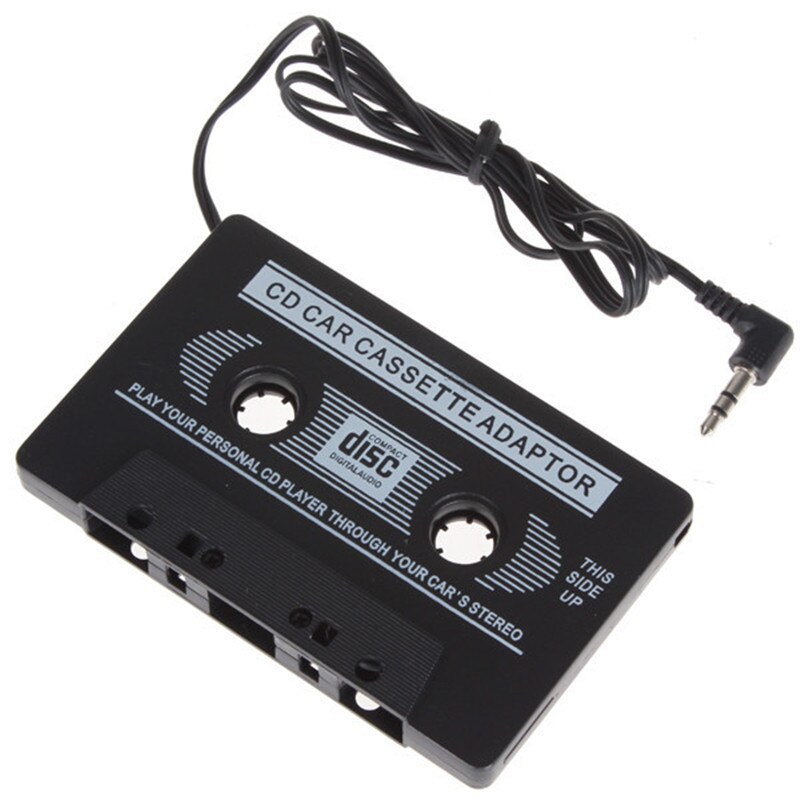 Auto Cassette Adapter Universele Cassette Mp3 Speler Converter MP3 AUX Kabel Cd-speler 3.5mm Jack Plug CD dvd-speler