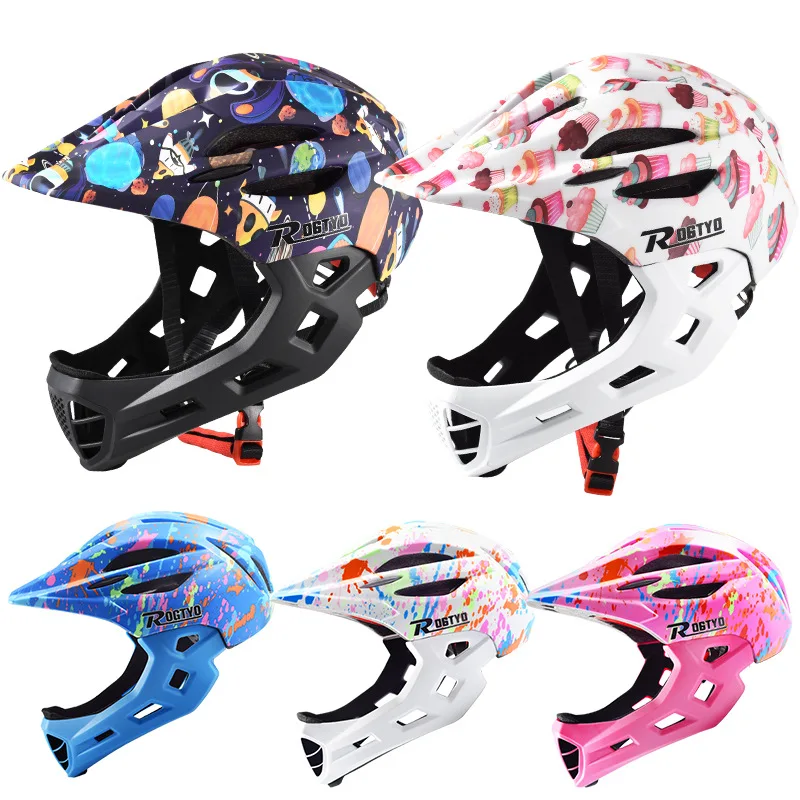 Cascos para niños Bicicletas Scooters Patinaje sobre ruedas para niños Cascos completos Equipo de ciclismo para niñas Cascos de seguridad