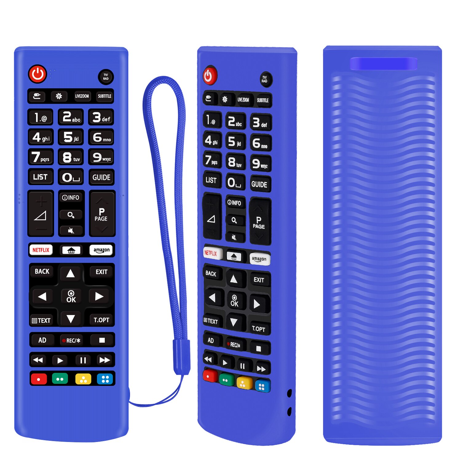 coperchio protettiva per LG a distanza AKB75375608 AKB74915305 AKB73715601 AKB73715601 coperchio protettiva in silicone telecomando