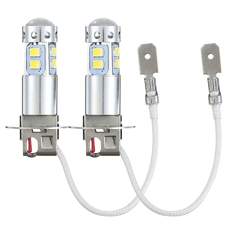 Lot De 10 Ampoules Halogènes H7 24V 100W 5000K - Pour Phares Antibrouillard Voiture - Blanc Pur