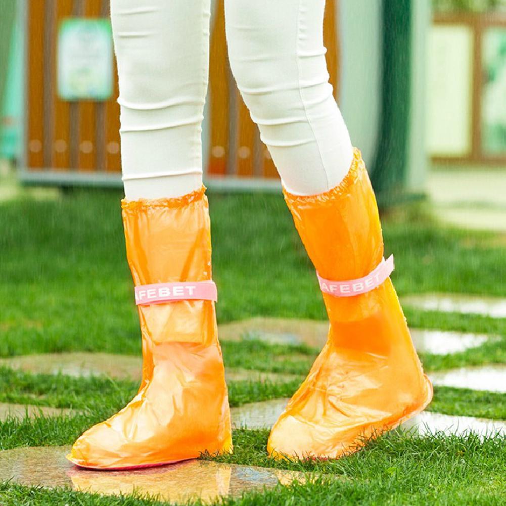 1 par udendørs vandtæt skridsikker overtrækssko fodtøj støvle skoovertræk beskytter overtrækssko fodtøj støvle skoomslag beskytter
