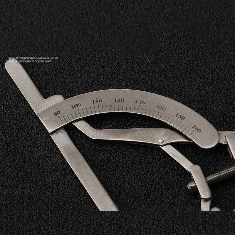 Nose shaping Stainless steel instrument tool Nose measuring gauge Small house nose tip height measuring device