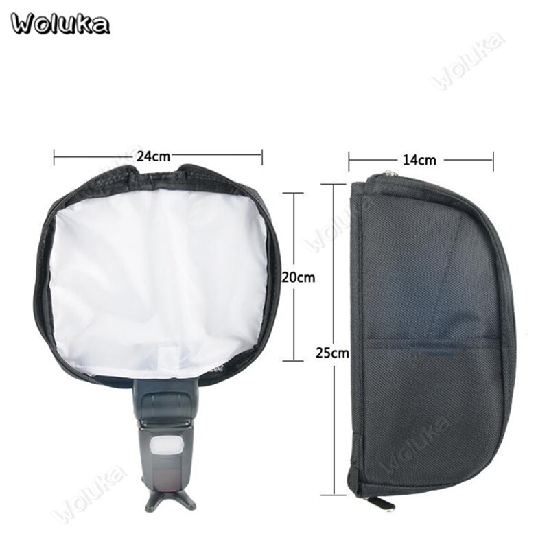 Salamavalokuvaus 3- in -1 softbox softbox + flash säilytyspussi + säde kartiomainen snoot rhn valokuvastudion valaistukseen  cd50 t10