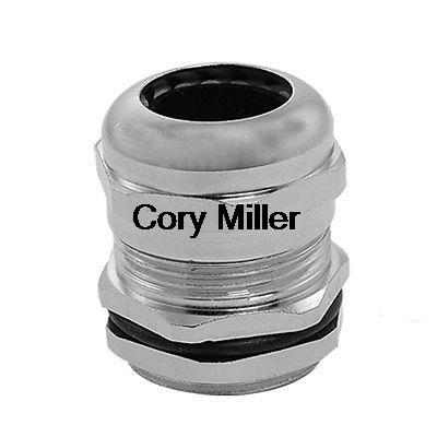 Stainless Steel Male Thread Cable Gland Adapter PG21