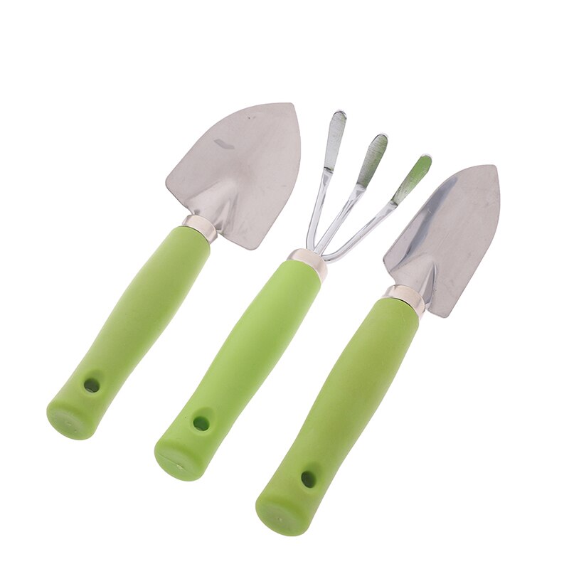 3Pcs/Set Mini Garden Planter Kit Sowing Plant Potted Flowers Seedlings Planted Tool Selling: Green