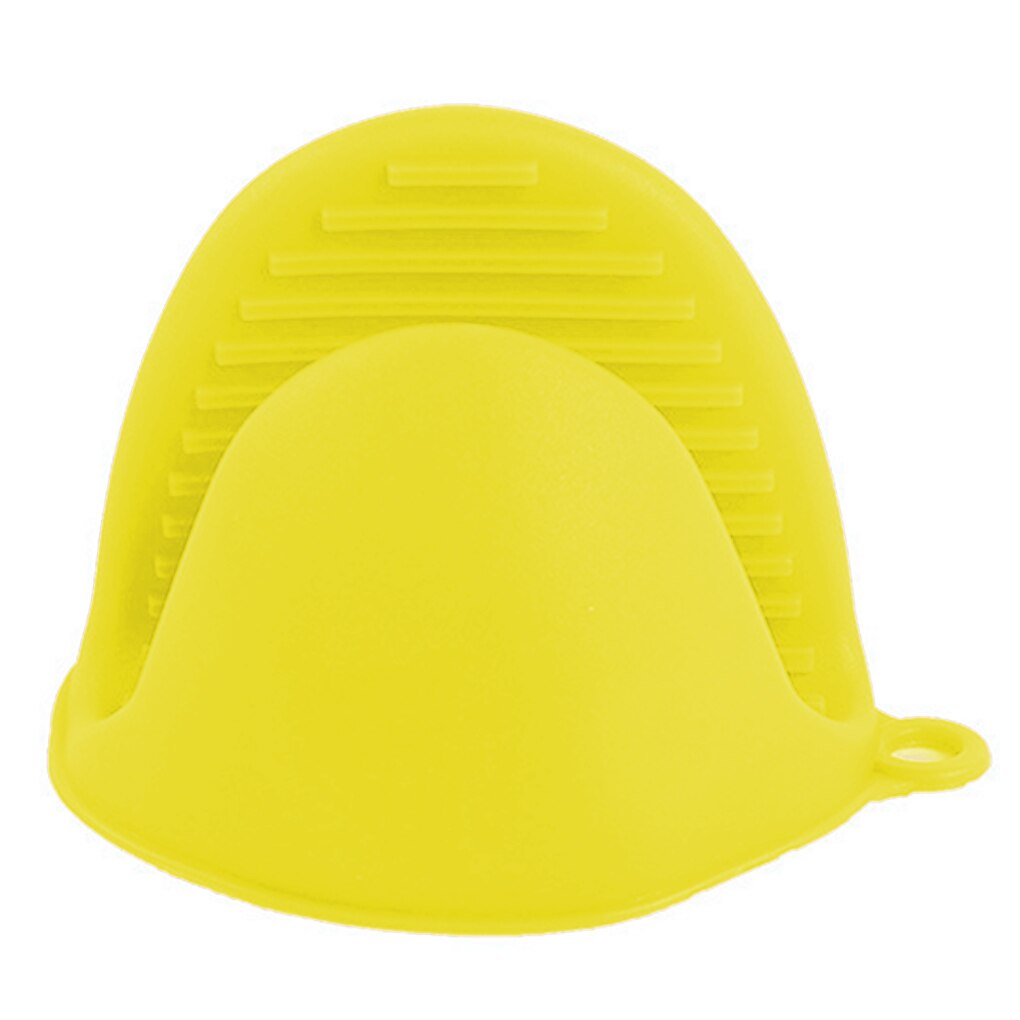 1pcs Heat Resistant Silicone Glove Microwave Oven Mitts Anti-slip Anti Scald Hand Clip Kitchen Cooking Pinch: 03