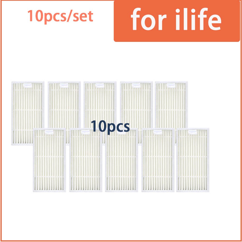 Per ilife v5 v5s V3 V3s v5pro V50 V55 x5 v5s pro aspirapolvere robot parti spazzola laterale filtro antipolvere primario mop filtro Hepa: M
