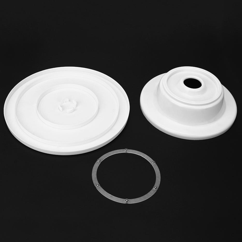 Kage drejeskive bagning plastik form gør-det-selv kage roterende rund tallerken kage dekoration værktøj roterende bord wienerbrød forsyninger kage stand