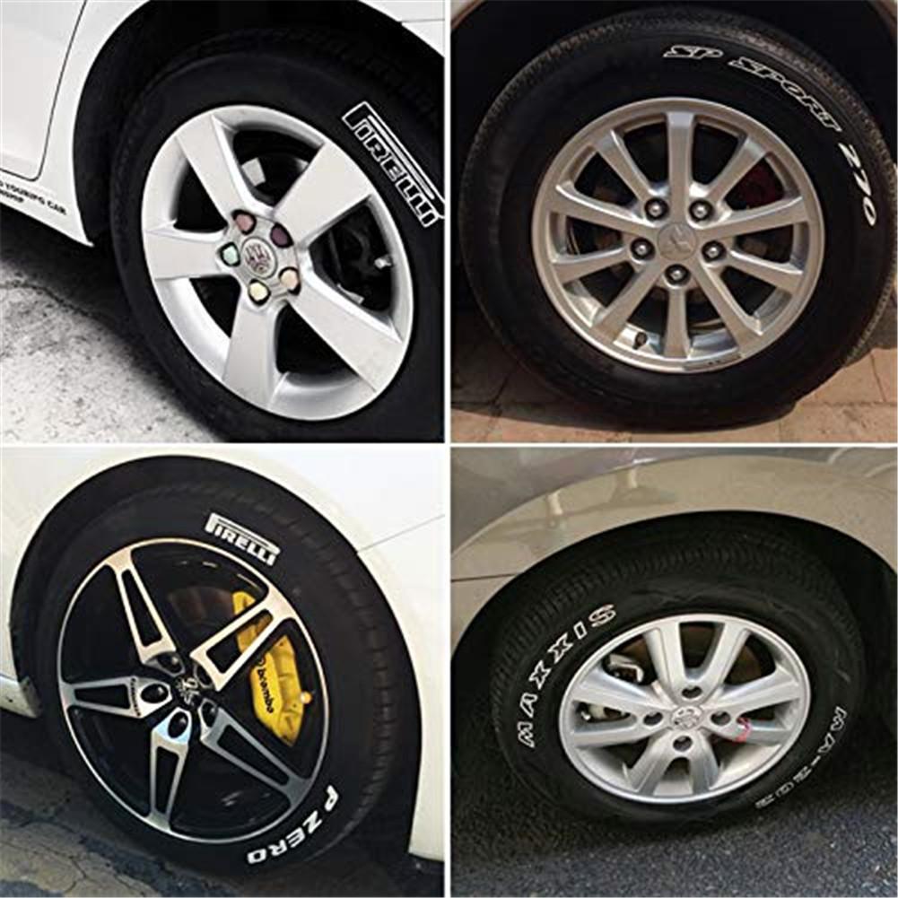 Caneta de pintura do carro à prova dwaterproof água pneu carro piso cd metal permanente tinta marcador graffti oleosa marcador acessórios do carro