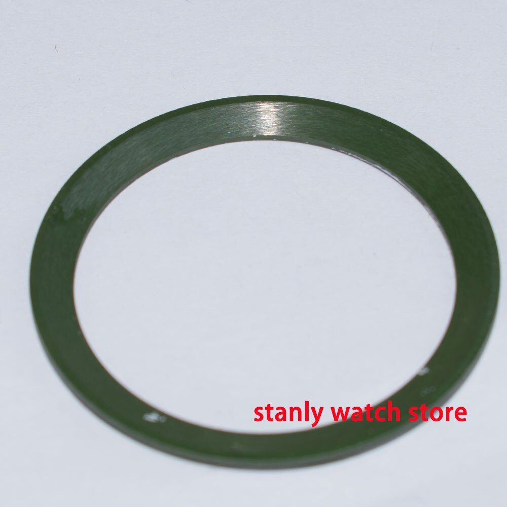 38Mm Groen Goud Legering Horloge Bezel Insert Fit Voor 40Mm Gmt Automatisch Uurwerk Horloge