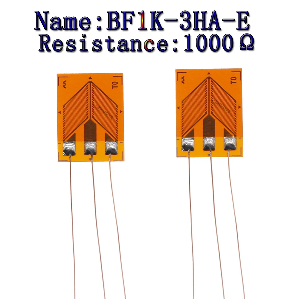 10pcs STRAIN GAUGES weighing sensor STRAIN GAUGE BF1K-3HA-E high-precision resistance type1000ohm half bridge measuring torque