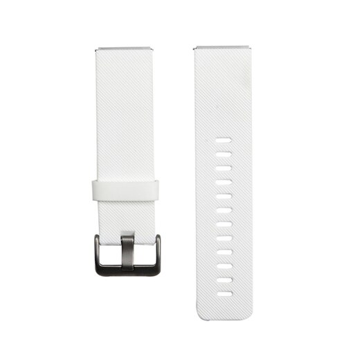 Silicone Rrubber Strap Watchband for Fitbit Blaze Band Replacment Wristband Belt for Correa Fitbit Blaze Bracelet Small Large: white / Large