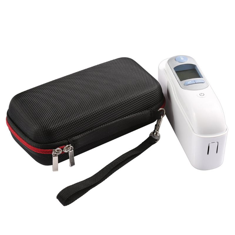 Newest Portable Protective Case for Braun Thermoscan 7 IRT6520 Digital Ear Thermometer Hard Carrying Case Cover Handbag