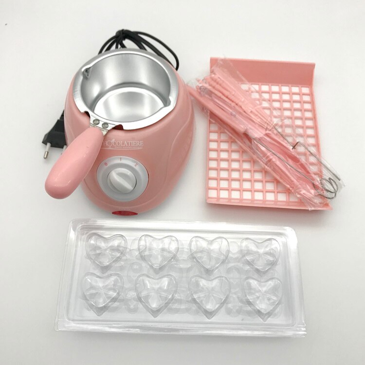 Máquina eléctrica para derretir dulces y Chocolate con calor, 250ml, máquina para Fondue, herramienta para hornear en la cocina, herramienta DIY para jabón hecho a mano