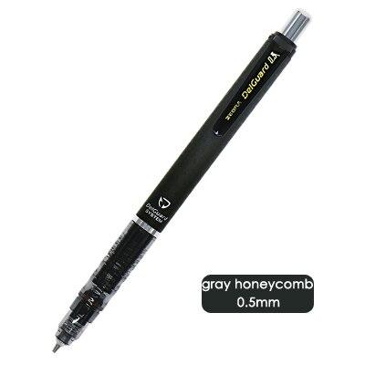 JIANWU 1 pcs zèbre DelGuard Anti briser core Mécanique crayon de Porte-Mine fournitures Scolaires MA85