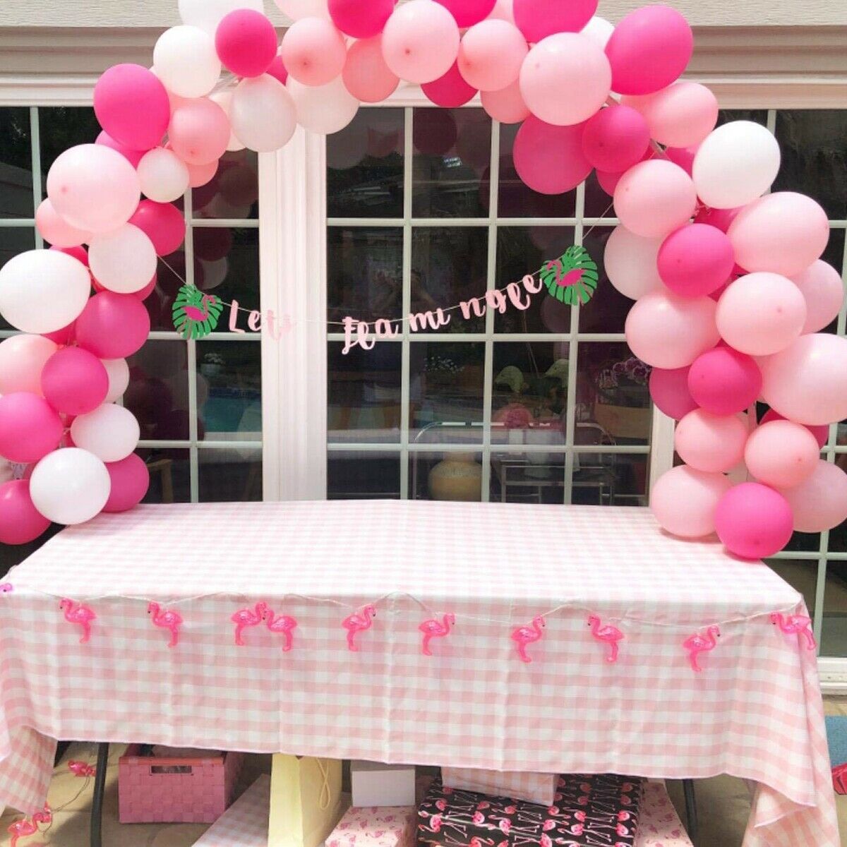Large Balloon Arch Set Column Stand Base Frame Kit Birthday Wedding Party Decor SCIE999