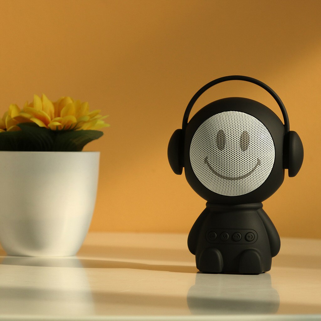 -Draagbare Cartoon Robot Mini Bluetooth Speakers Bluetooth Draadloze Ontvanger Speaker Stereo Music Player Z528