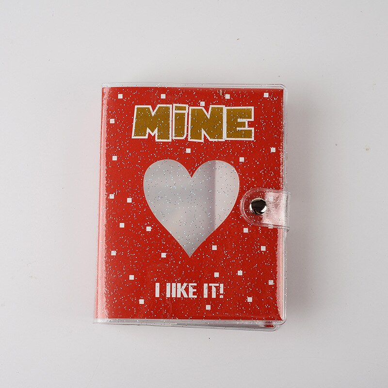 EZONE – Album Photo 3 pouces, Mini classeur de cartes de visite en PP, livre de Collection, Collection de timbres, livret: 10