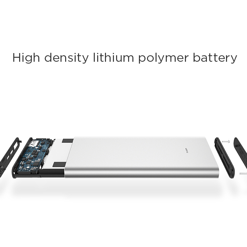Xiaomi Power Bank 3 10000mAh PLM12ZM USB Type C QC3.0 Fast Charging Mi Powerbank 10000 Portable Charger Poverbank