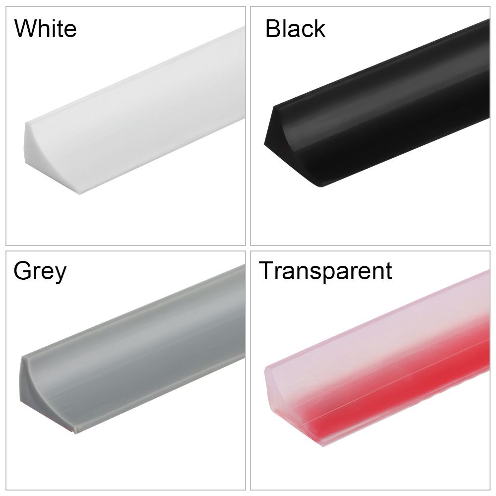 1Pc Zelfklevende Siliconen Waterkerende Strip Badkamer Water Stopper Buigbare Deur Bodemafdichting Strip Douche Dam Barrier